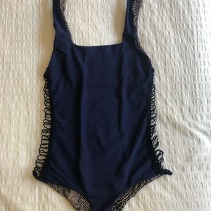 ❌❌SOLD❌❌ Indigo Bordeaux acacia one piece